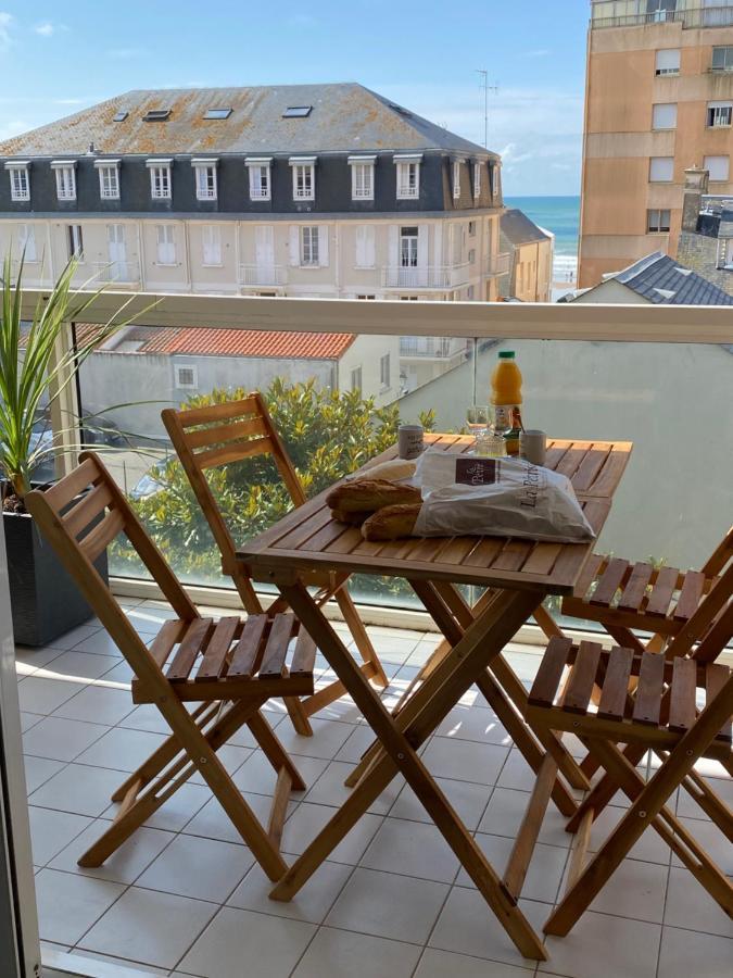 Le Kifanlo - Appartement Avec Une Grande Terrasse Vue Mer Et Plage A 100 M Les Sables-dʼOlonne Exteriör bild